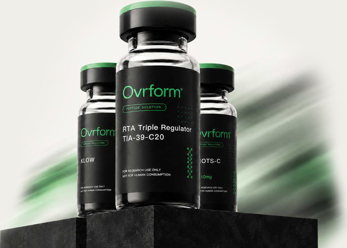 Ovrform research peptide vials